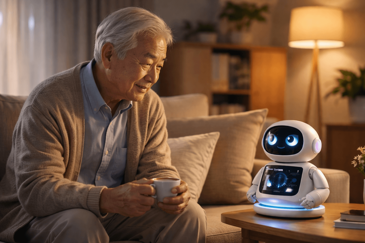 Smart elderly care scenario